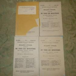Bulletin Officiel annoté de tous les Ministères 1925