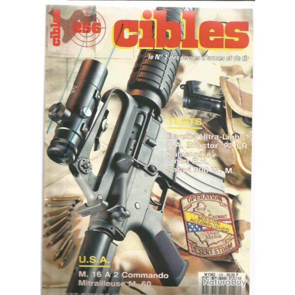 cibles 256 m 16 a 2 commando, m 60 the pig, beretta ultralight, pistolet ram line syn tech exactor