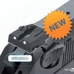 Set de mire LPA SIGHTS pour Beretta PX4 tous les modèles - style de feuille 30