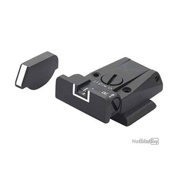 Set de mire LPA SIGHTS pour Ruger P85, P89 - style de feuille 18