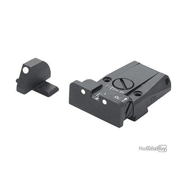 Set de mire LPA SIGHTS pour Sig Sauer P220 (Nouveau), P225, P226, P228 (NO X) - style de feuille 30