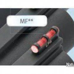 Viseur LPA SIGHTS en fibre optique pour fusils de tir et chasse - Taille vis 3,0 MA - Couleur Rouge