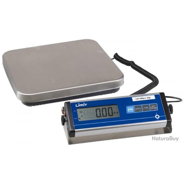 Balance lectronique pour colis avec plateau de pese en acier inoxydable 325x315 mm jusqu' 3