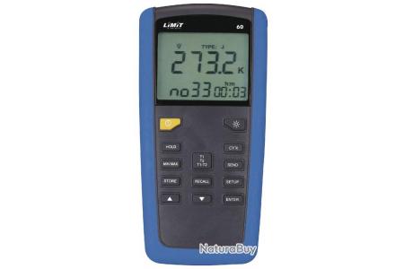 Thermomètre industriel digital -10° à +50°C Limit LIMIT60 - Mesure et  traçage (3320509)
