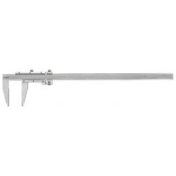 Pied à coulisse à vernier DIN862 500x150 mm réglage fin 1/20 0,05 mm métrique MIB CALG50155