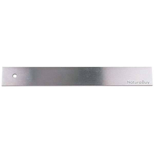 Rgle de mesure en acier galvanise sans graduation norme d'usine 3000x50x8 mm MIB WPL3000