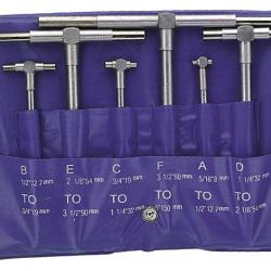 Set de 6 jauges télescopiques MIB MSTST
