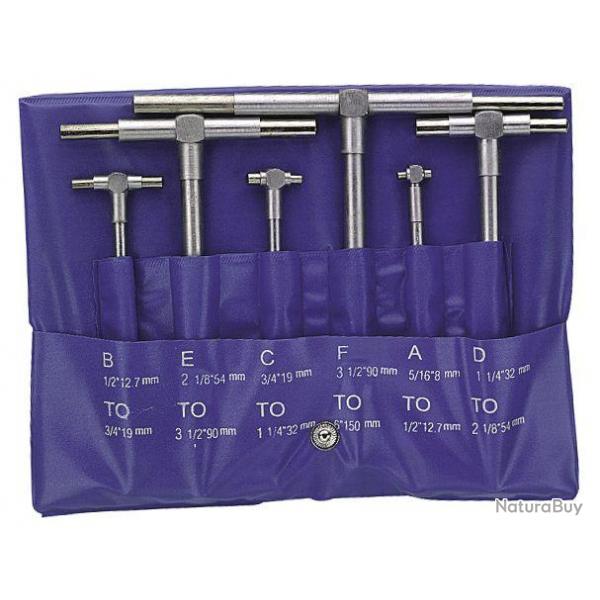 Set de 6 jauges tlescopiques MIB MSTST