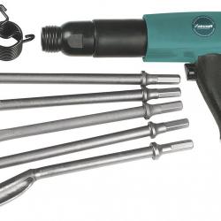 Burineur pneumatique professionnel + 5 burins Aircraft MHB PRO