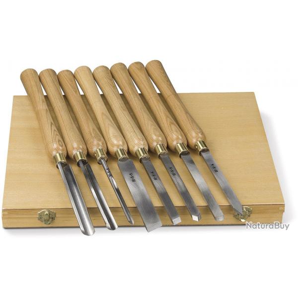Coffret de 8 ciseaux  bois Holzstar 5931011