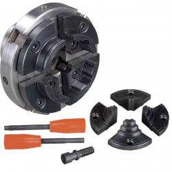 Mandrin à bois à 4 mors ø 100 mm M33x3,5 avec mors interchangeables Holzstar 5931023