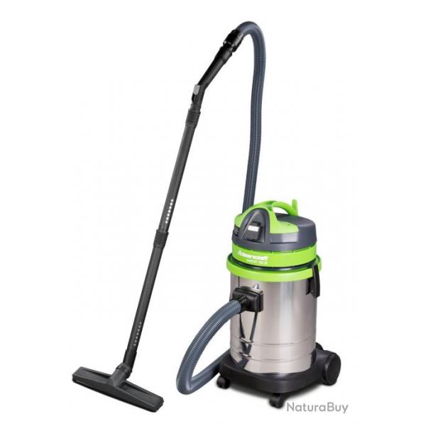 Aspirateur sans sac industriel 2300W, 33L (eau et poussire) Cleancraft WETCAT 133 IR