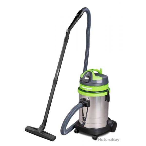 Aspirateur eau et poussire avec dmarrage automatique - 33 litres cuve en acier inoxydable - 1 mot