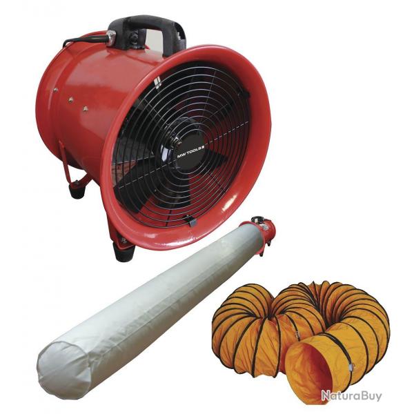 Ventilateur MV300 avec tuyau et sac filtrant MW Tools MV300SET