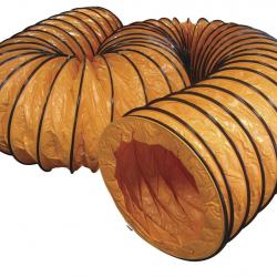 Tuyau d'extraction ø600mm flexible de 10m pour ventilateur MW Tools MV600SL