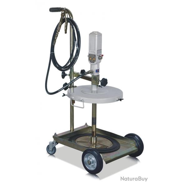 Pompe  graisse pneumatique mobile 20-60L MW Tools VP60