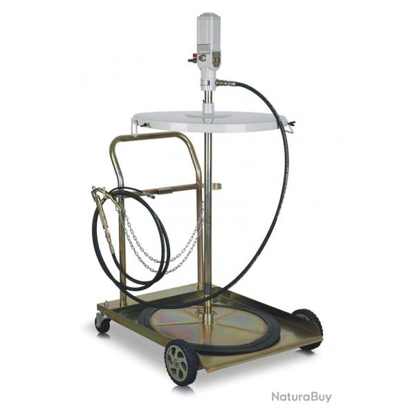 Pompe  graisse pneumatique mobile 200L MW Tools VP200