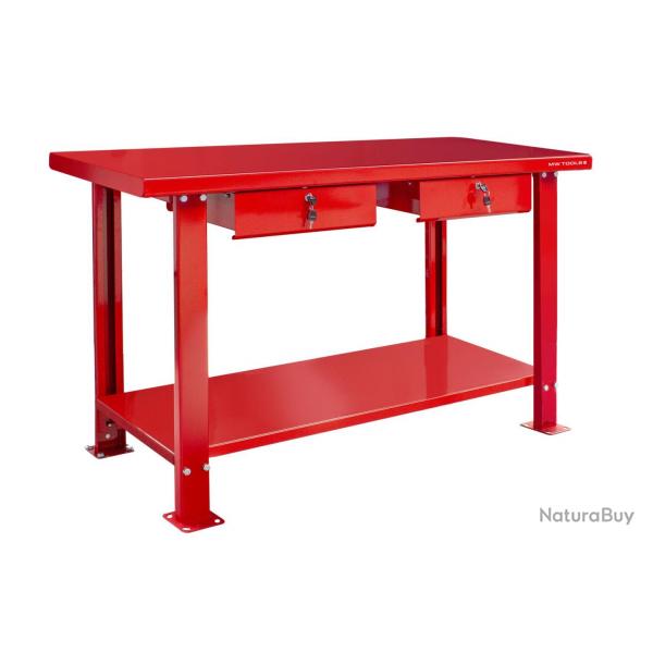tabli 150 cm 2 tiroirs MW Tools DER1500