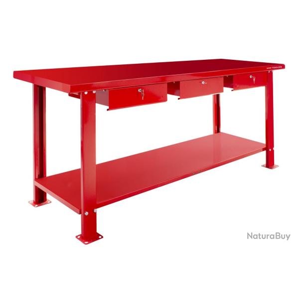 tabli 200 cm 3 tiroirs MW Tools DER2000