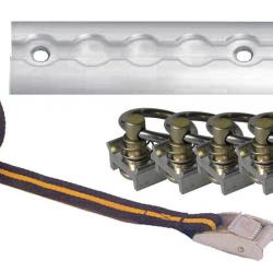 Set de rail + 4 mousquetons + sangle MW Tools BAM25BS