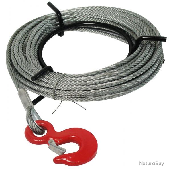 Cble de rechange 20 m pour le palan cble en acier type KT3200 MW Tools KT3200K20