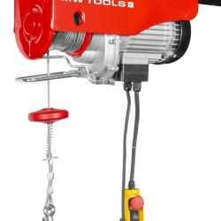 Palan électrique à câble 200/400kg 12/6m 1 kW 230 V MW Tools SH40012