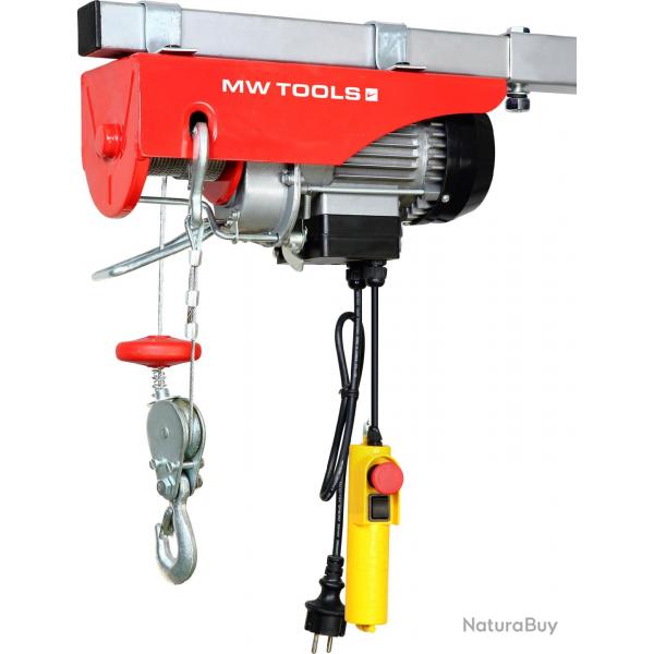 Palan lectrique  cble 300/600kg 18/9m 1,05 kW 230 V MW Tools SH60018