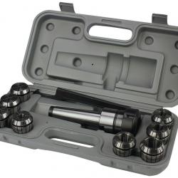 Jeu porte-pince ISO40 ER4 8 pinces 4-25 MM MW-Tech SPS4040