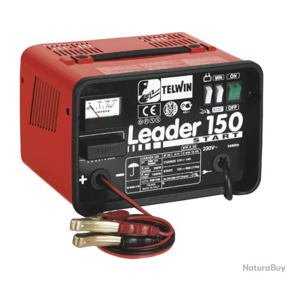 Chargeur de batterie avec fonction START Telwin LEADER 150