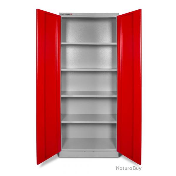 Armoire de rangement 2 portes 780x380x1920mm MW Tools DEK7838