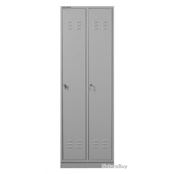 Vestiaire mtallique 2 portes MW Tools KL2G
