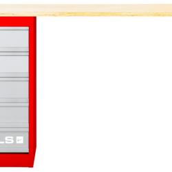 Établi modulaire Multiplex avec armoire à tiroirs 5T 2000 mm MW Tools MOD20LP5