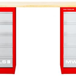 Établi modulaire Multiplex avec 2 armoires à tiroirs 5T 2000 mm MW Tools MOD20L55
