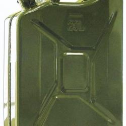 Jerrycan 20 l. en acier pour huile et carburant MW Tools TC20LF