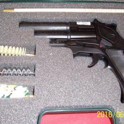 pistolet SAPL GC54, bronze noir,4 Chevrotines de protection et 10 balles GOM COGNE mini