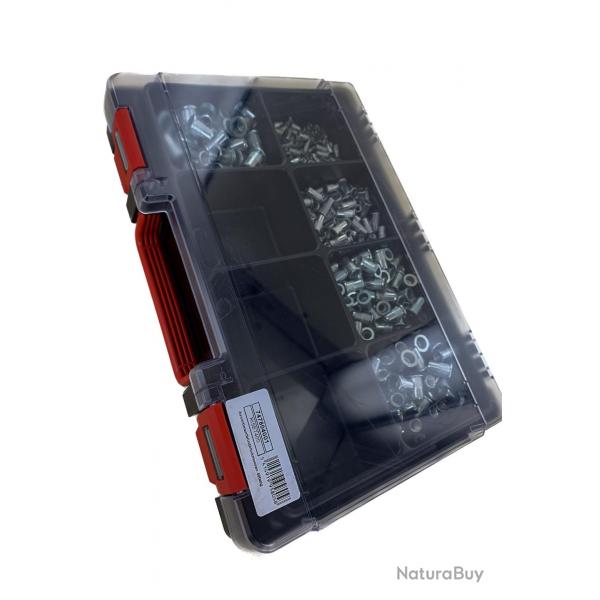 Assortiments de 400 rivets creux MW Tools RISET400