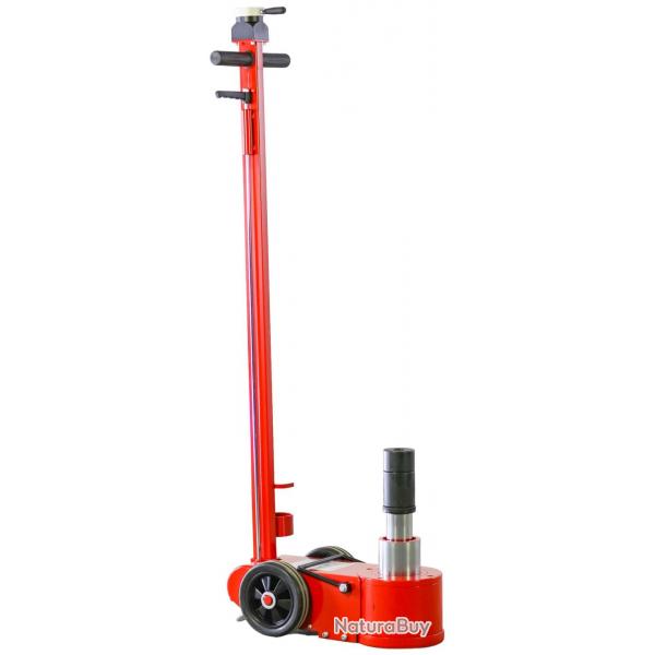 Cric rouleur camion poids lourd hydro-pneumatique 20 - 40 T 2 tages 2 tages MW Tools HPK2040L