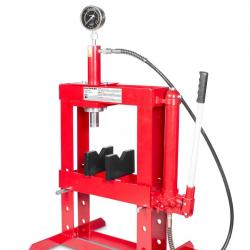 Presse hydraulique de 10 tonnes à fonctionnement manuel MW Tools CAT83010TS