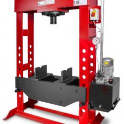 Presse hydraulique d'atelier motorisée 100 t MW Tools AGMCPM100