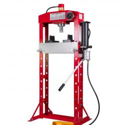 Presse d'atelier hydropneumatique 20T avec cylindre mobile MW Tools PPH20B