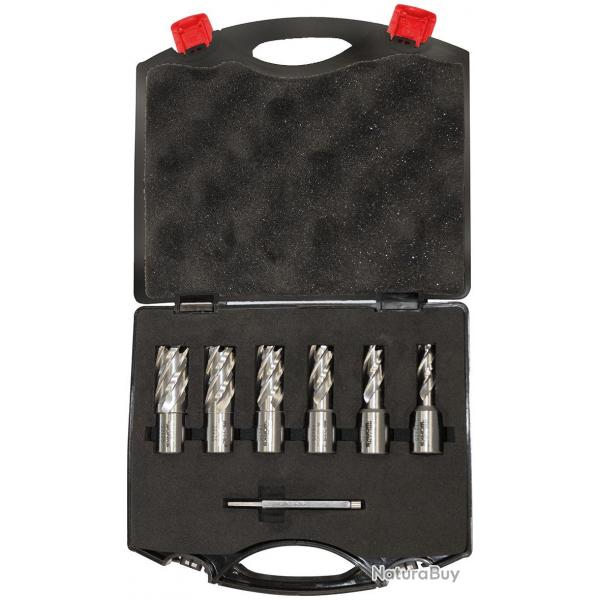 Jeu de 6 mches  carotter + tige HQ MW-Tech HQS625