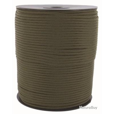 Drisse Camouflage Sable 15m Diamètre 7mm - Corde Nylon Bivouac Camping Randonnée