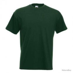 T shirt uni Super Premium Fruit Of The Loom Vert