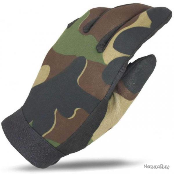 Gants noprne Elite Tactical Woodland