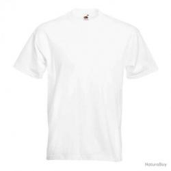 T shirt uni Super Premium Fruit Of The Loom Blanc