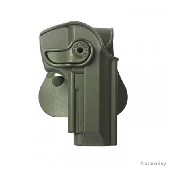 Holster rigide Z12 Level 2 Glock 17 IMI Defense - Vert olive - Glock 17 - Gaucher