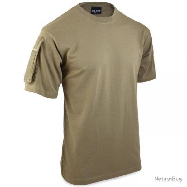 T-shirt uni coyote Mil-Tec - Coyote - S