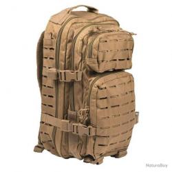 Sac à dos 1/2 jour US Assault Laser Cut 20L Mil-Tec - Coyote - 20 L