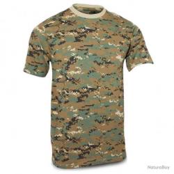 T shirt camouflé Marpat Desert Mil Tec Woodland