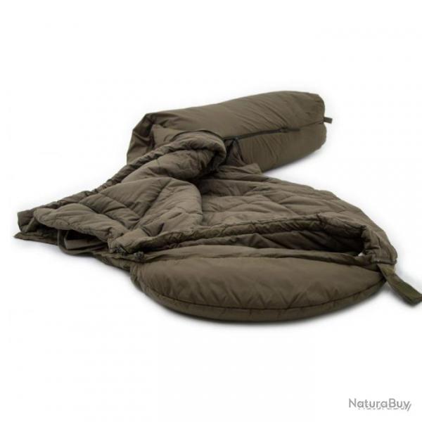 Sac de couchage Brenta 185 cm Right SZ Carinthia - Vert olive - M / 215 x 85 x 60 cm - Zip  droite